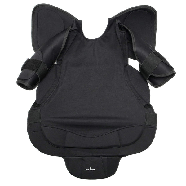 Mercian Evolution 1 Chest & Shoulder Protector - Elite Black Body Armour