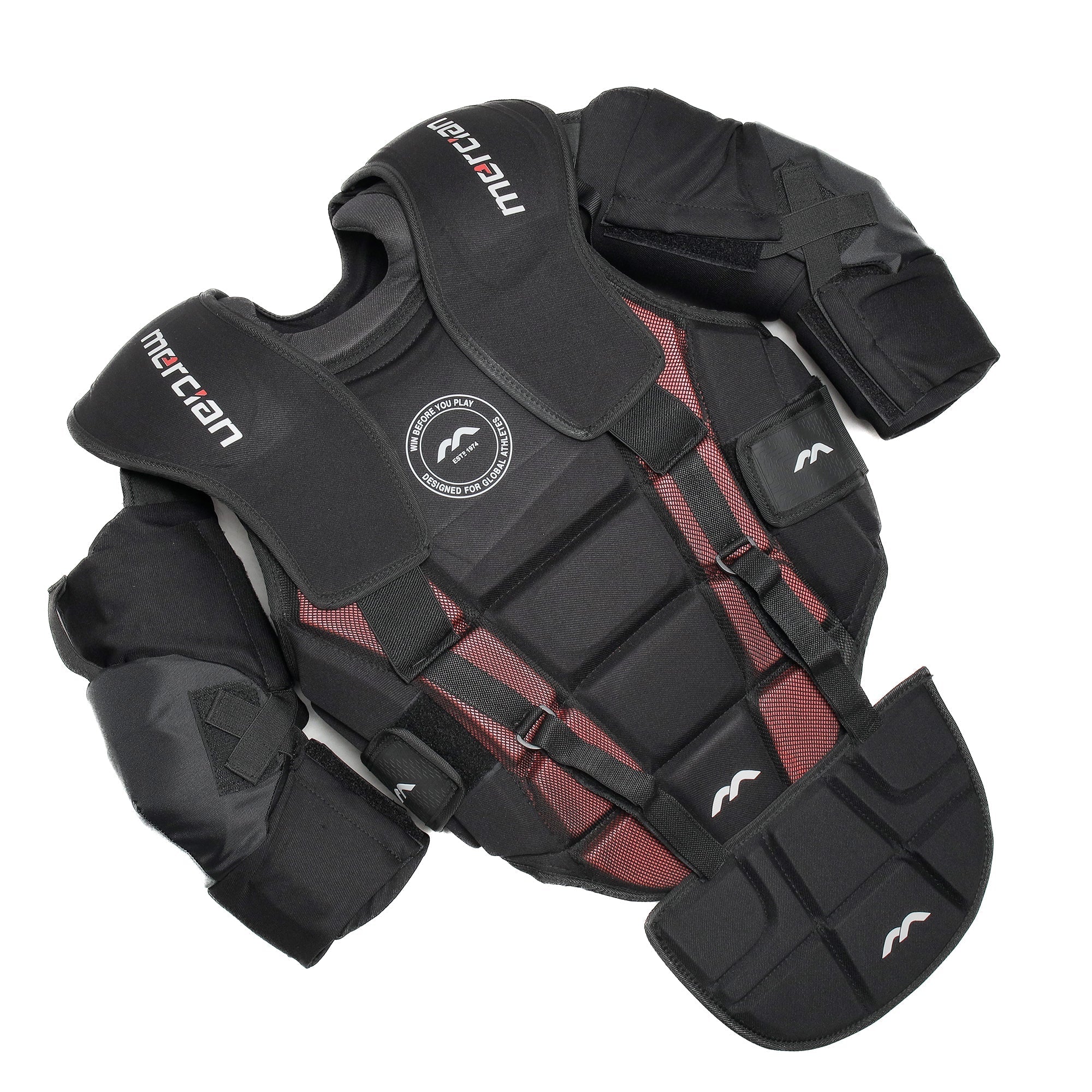 Goalkeeping body armour CP52 front view angled