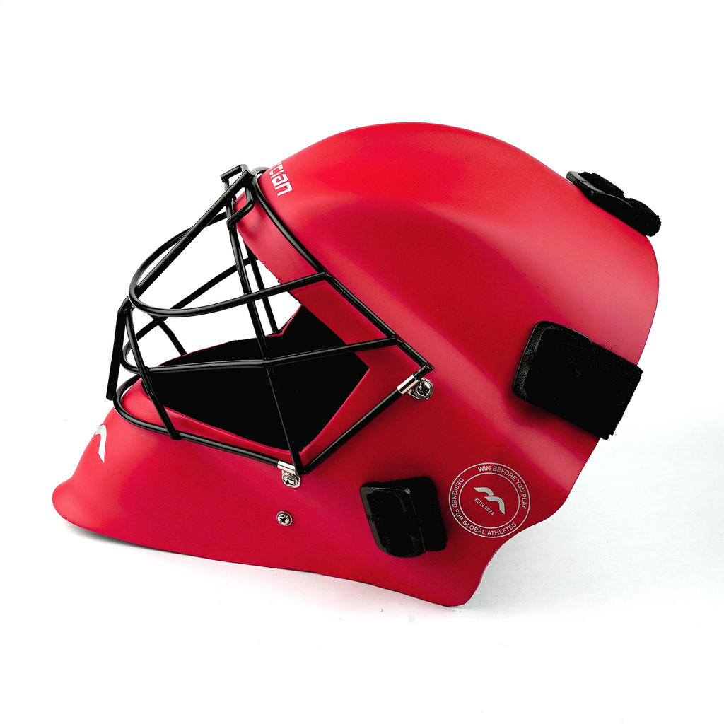 Mercian Genesis Hockey Helmet ‚ Fibreglass Shell, Cats-Eye Grill, Superior Protection