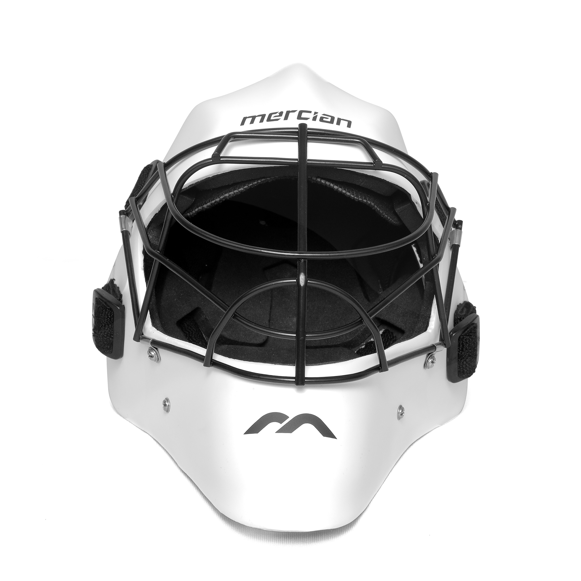 Mercian Genesis Hockey Helmet ‚ Fibreglass Shell, Cats-Eye Grill, Superior Protection