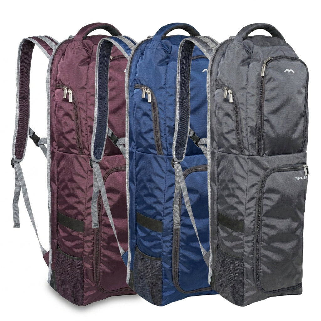 Mercian Evolution 1 Multi Stick Bag - Burgundy/Aqua, Grey/Lime or Navy/Orange