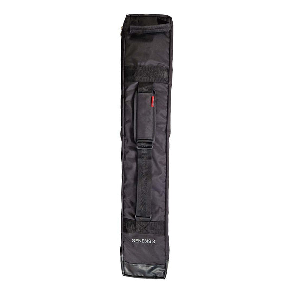 Back of Black Genesis 3 Hockey Player Bag - SKU HOGE324BLK