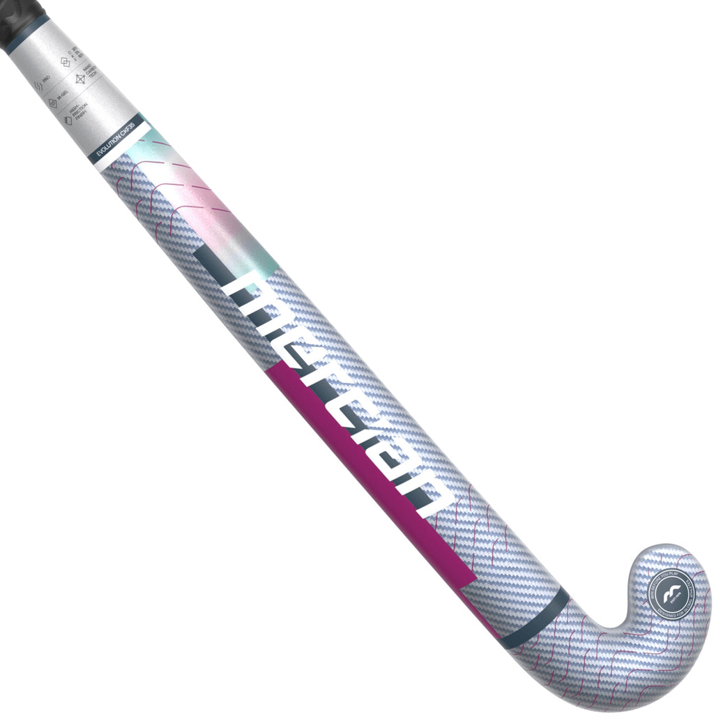 HSEVCKF3525PRO Hockey Stick EVOLUTION CKF35Pro_Purple_Flat Back HALF
