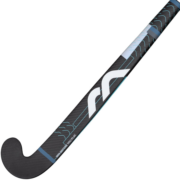 Mercian Evolution CKF75i Indoor Hockey Stick – Silver Carbon/Aqua