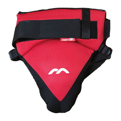 Mercian Evolution 1 Abdominal Guard Male Black/Red